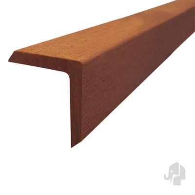 DuoWood hoekprofiel tbv terras houtcomposiet FSC 42x42x2000mm kleur Havana (bruin) >