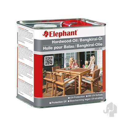 Elephant Bangkirai/hardhout olie 2,5 liter blik